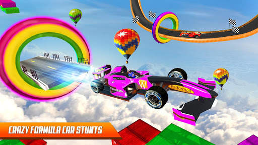 Top Speed cars stunts: Formula cars game 2020 screenshot 3