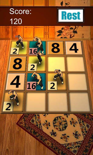 Kungfu 2048 screenshot 3