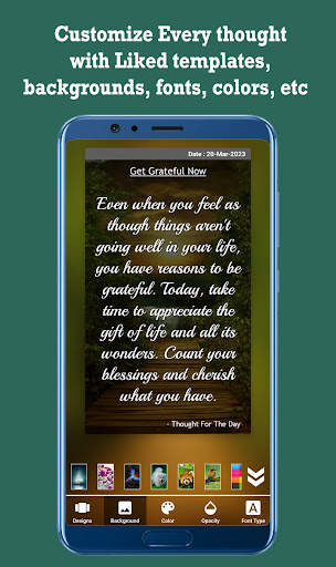 Thought For The Day Life Quote screenshot 8