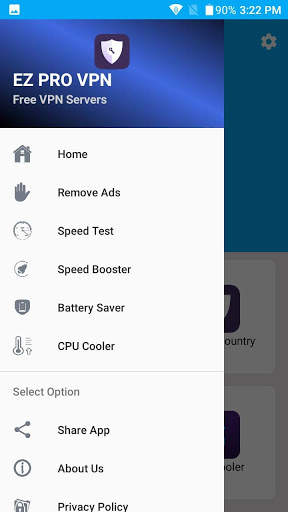 EZ VPN Battery Saver Phone Booster and CPU Cooler screenshot 4