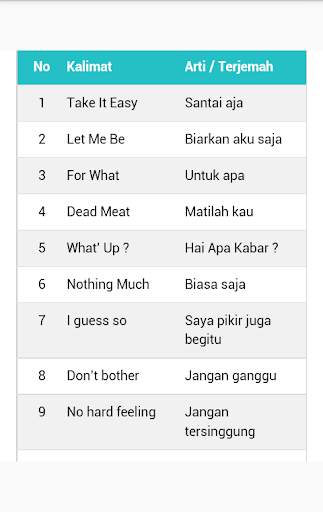 Belajar Bahasa Inggris Offline Cepat screenshot 5