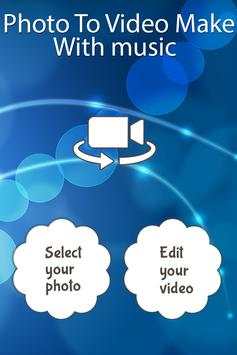 Photo Video Maker with Music screenshot 1