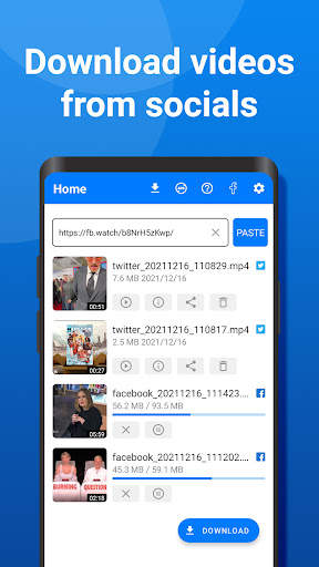 All Socials Video Downloader screenshot 1