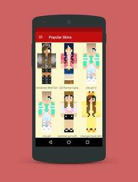 Minecraft Skins for Girls Cool screenshot 6