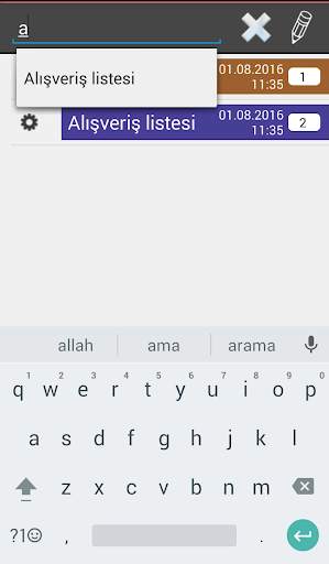 Not Defteri screenshot 2