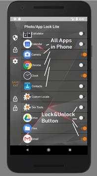 Photo/App Lock Lite screenshot 2