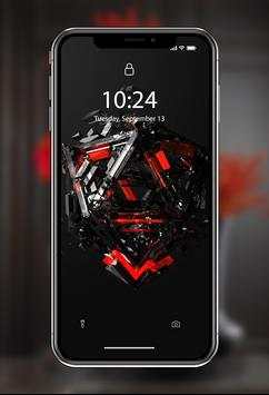 Black Red Wallpaper 5 تصوير الشاشة