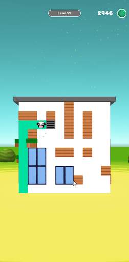 Paint wall | Exciting House Painting Puzzle Game screenshot 4