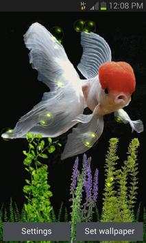 White Fish Bubble LWP screenshot 1