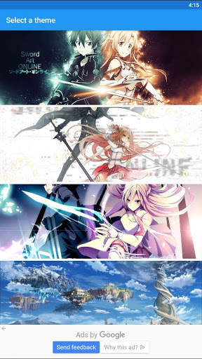 Sword Art Online Themed Keyboard screenshot 1