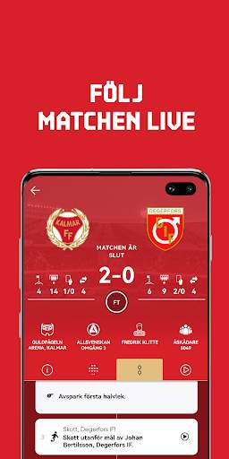 Kalmar FF Live screenshot 3