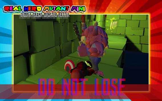 Real Hero Mutant Mini Temple Grand Monster Battle screenshot 5