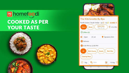 Homefoodi:Homemade Food APP screenshot 4