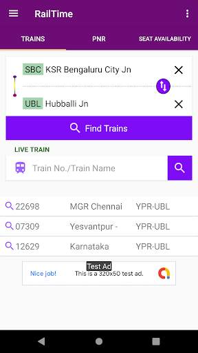 RailTime screenshot 3