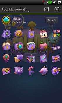 Spagiric GO Launcher Theme screenshot 3