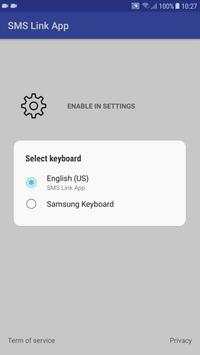 SMS Link App скриншот 4