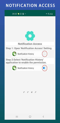 Notification History 3 تصوير الشاشة