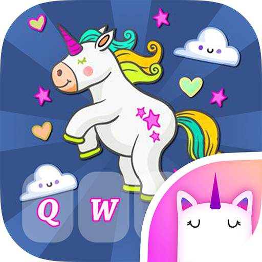 Unicorn Dance Free Keyboard Theme 1.0