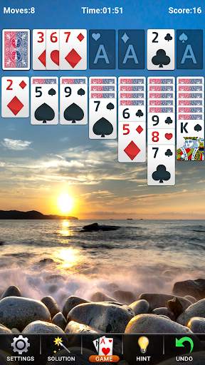 Solitaire Klondike 777 - game 6 تصوير الشاشة