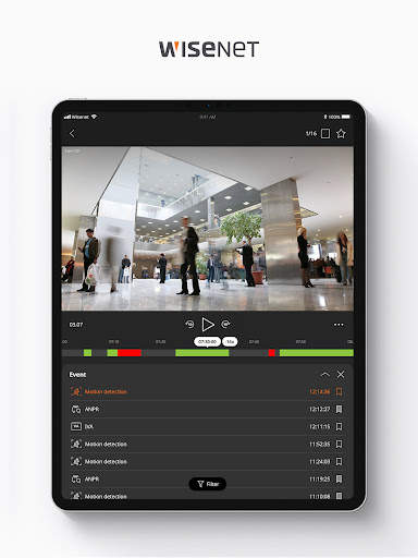 Wisenet mobile screenshot 11