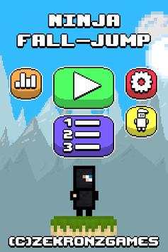 Ninja Fall-Jump screenshot 1