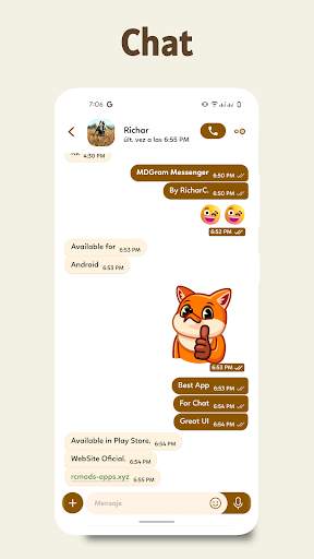 MDGram Messenger screenshot 2