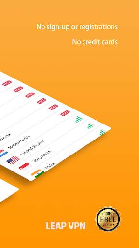 Leap VPN screenshot 2