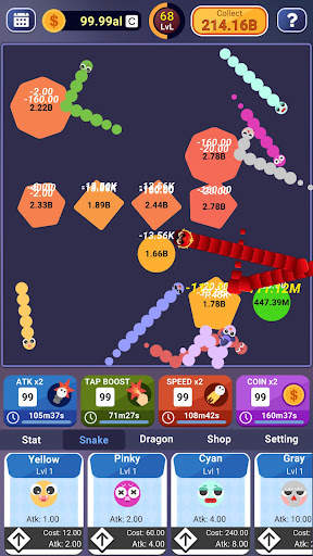 Idle Snakes - io games screenshot 6