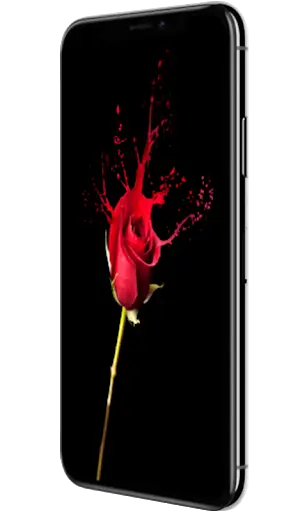 Red Rose Flower Lock Screen, Red Rose wallpapers स्क्रीनशॉट 2
