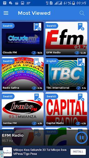 Sikiliza -  Tanzania Radios FM AM Live screenshot 6