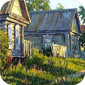 Village in Russia Painting LWP icon