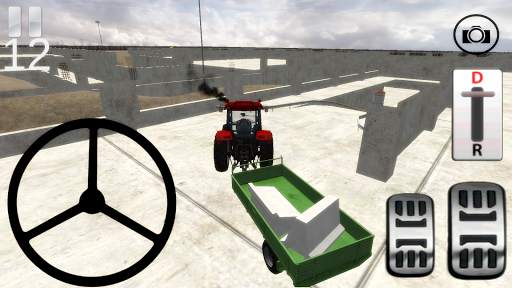 Tractors Driving Game 3D screenshot 5