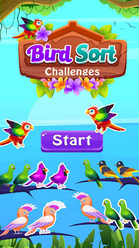 Color Bird Sort Puzzle Games screenshot 5