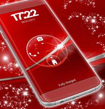 Hd Red Lock Screen Theme screenshot 5