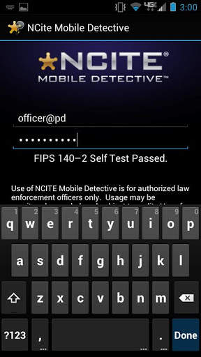 NCITE Mobile Detective screenshot 1