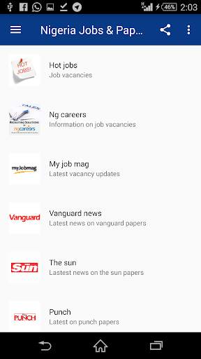 Jobs & News screenshot 1