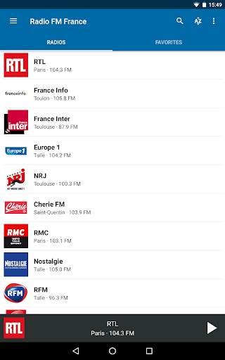 Radio FM France скриншот 8
