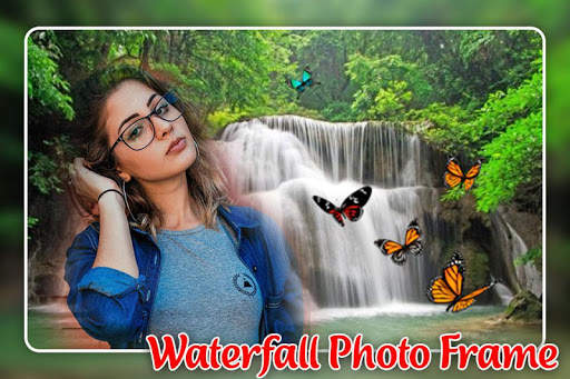 Water Fall Photo Frame screenshot 2