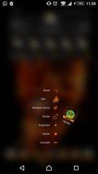 TSF Shell Theme Flames II 7 تصوير الشاشة