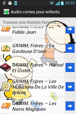Audio contes pour enfants screenshot 1