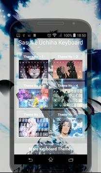 Sasuke Uchiha Keyboard HD Free screenshot 3