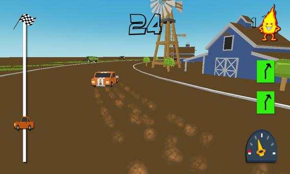 Blocky Rally Pixel Car Racing screenshot 7