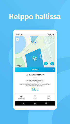 Moovy - Parempi parkkipalvelu screenshot 1