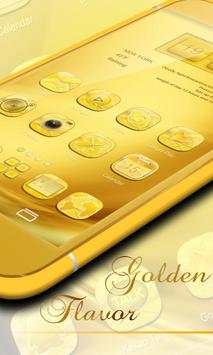 Golden GO Launcher Theme screenshot 1