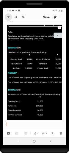 Account Class-11 Solutions (D K Goel) 2019 screenshot 7