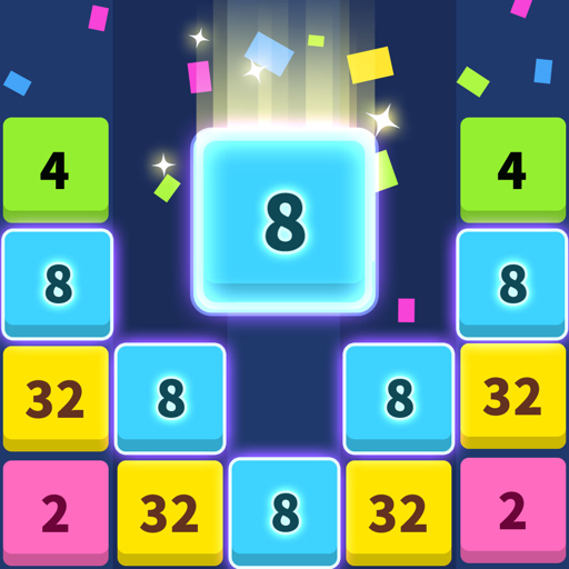 Drop Merge - Merge Number 2048 Block Puzzle Game icon