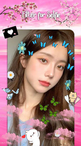 Filter for Selfie - Sweet Snap Face Camera Edit screenshot 4