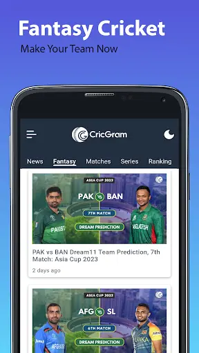 CricGram - Dream Prediction screenshot 3