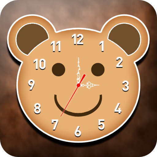Teddy Bear Clock Live Wallpaper - Analog Clock icon