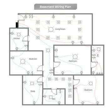 simple house wiring diagram examples скриншот 6